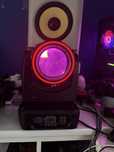 Głowa ruchoma 120w RGBW 7 kolorów Ring LED Beam Nowa! DMX, Auto, Sound