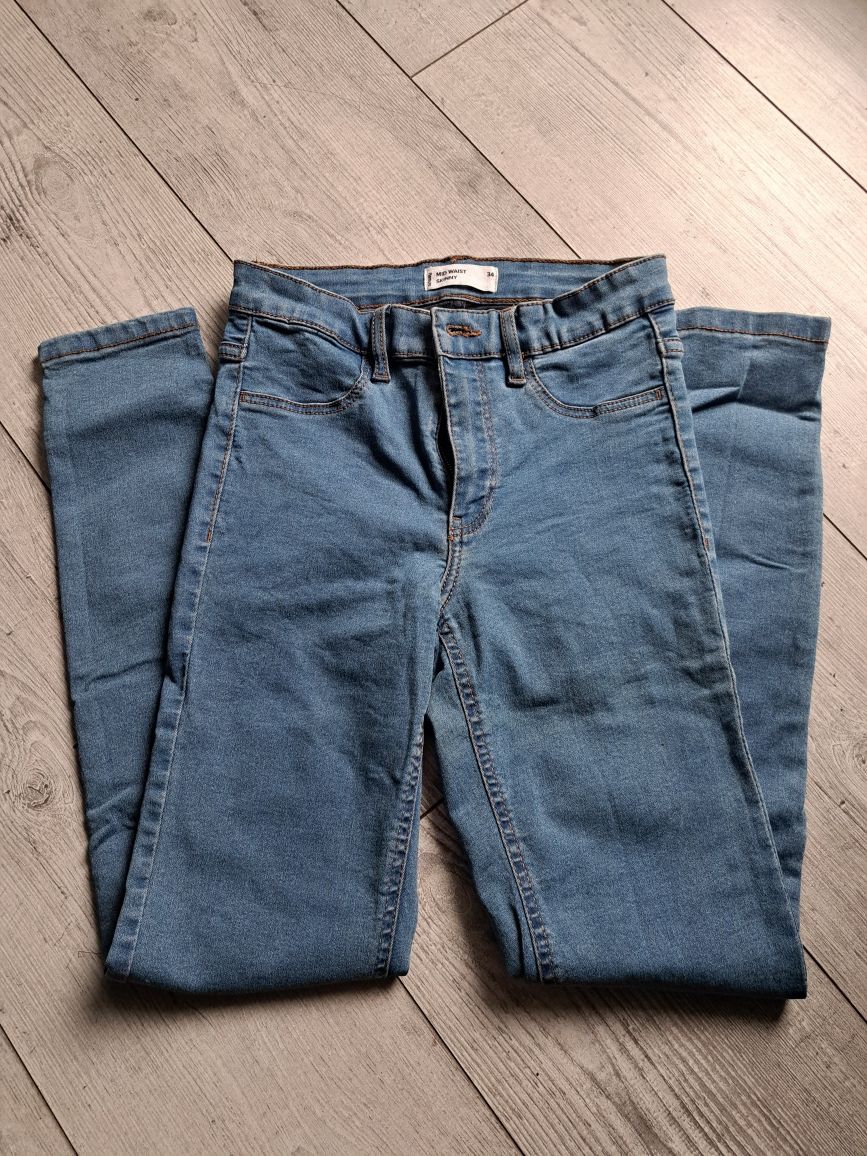 Damski jeansy skinny