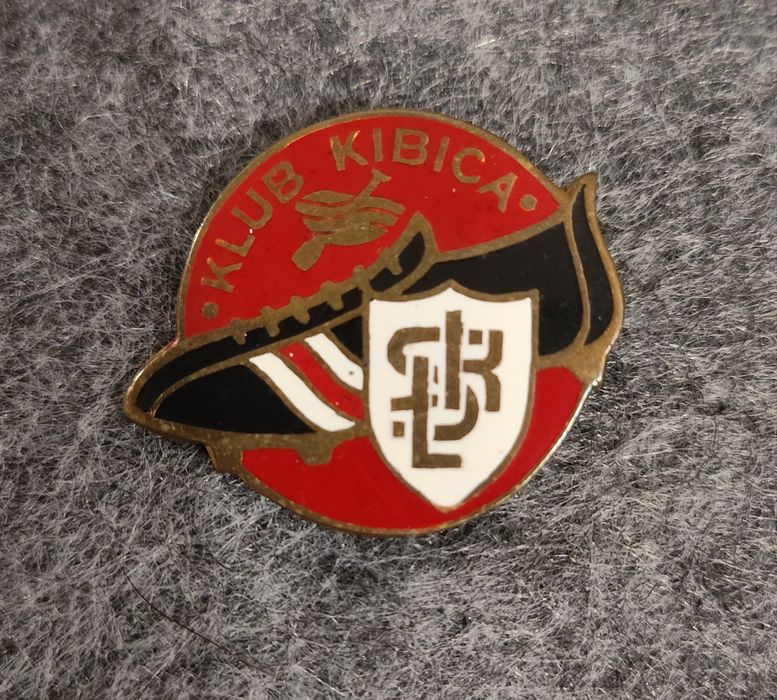 Odznaka sportowa pin ŁKS Łódź klub kibica
