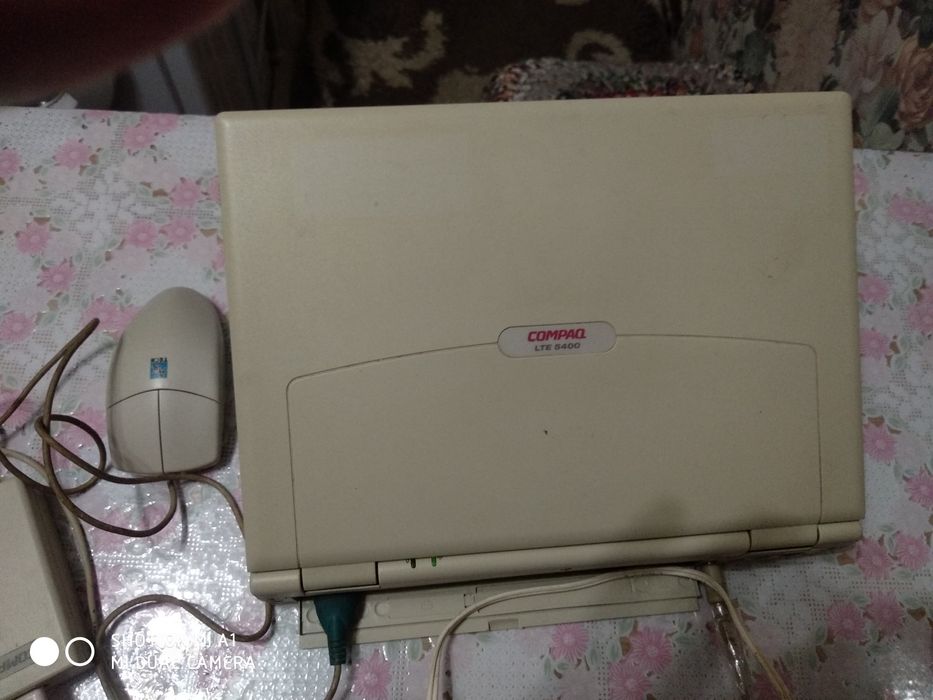 Антикварiaт, Раритет для колекціонерів, ноутбук Compaq LTE 5400