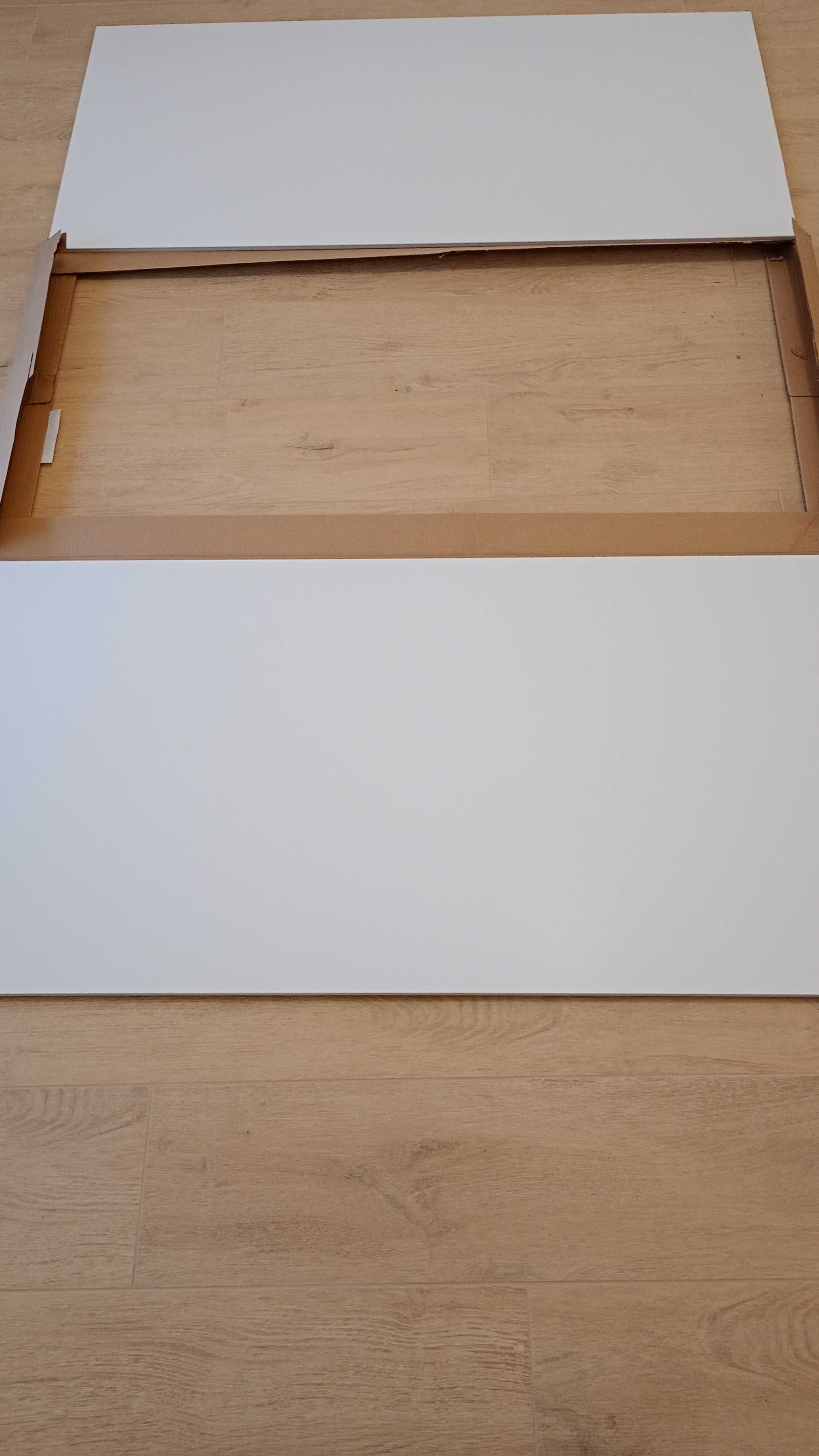 Gres biały mat 1,43m2 120x60 1 paczka, Cersanit Monolook White Mat