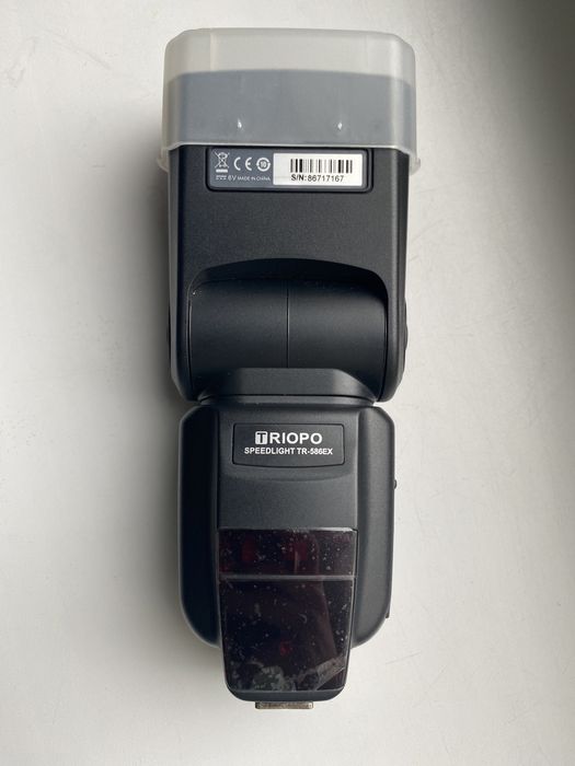 Фотовспышка Triopo TR-586 EX Nikon canon, focal mc 28 mm f2.8 canon fd