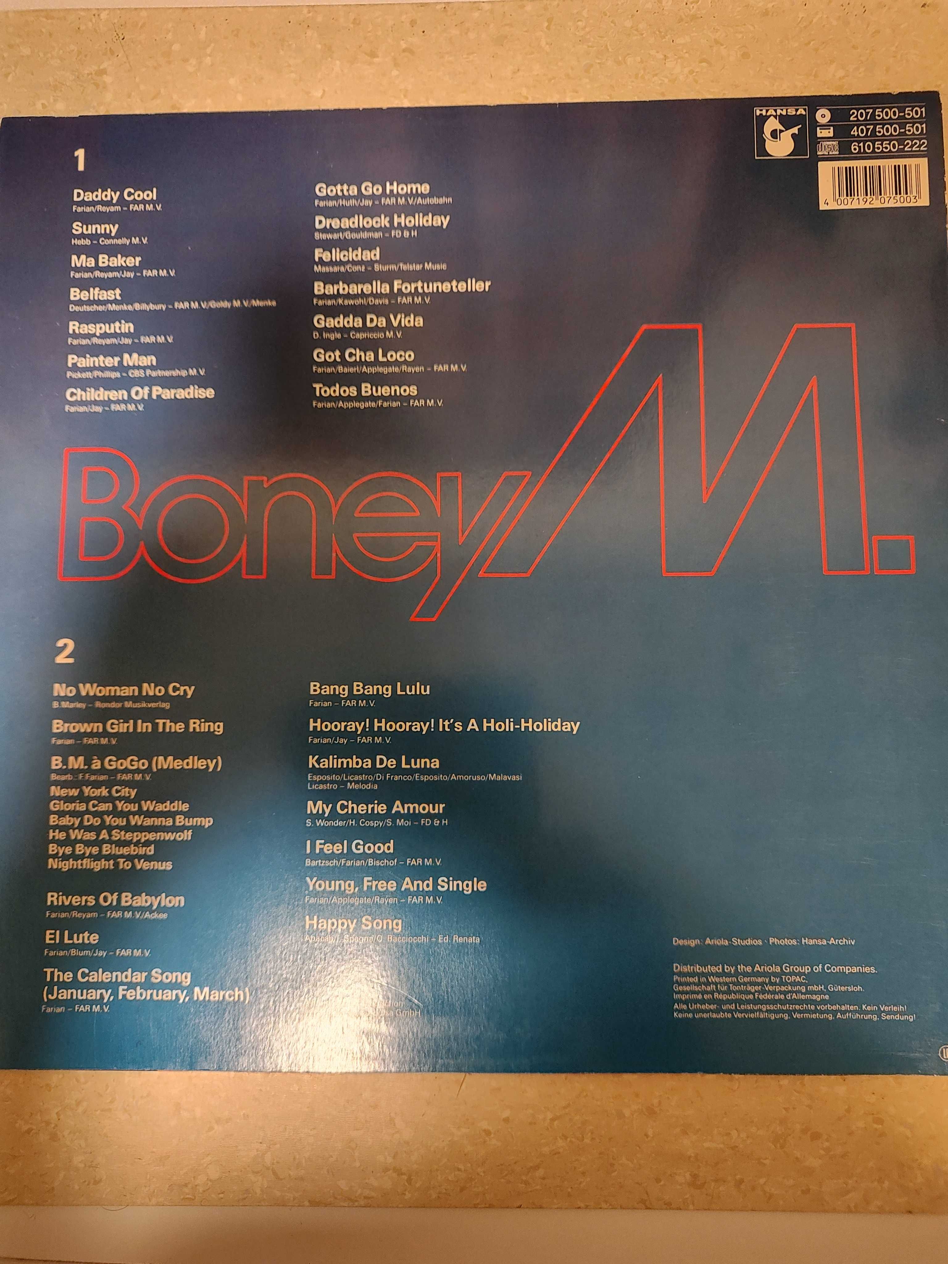Plyta Winylowa Boney M The Best of 10 Years