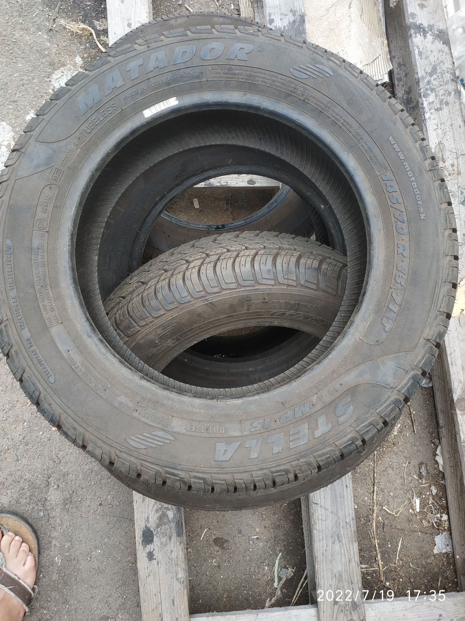 Шины резина лето 145/70 R13 nfinity