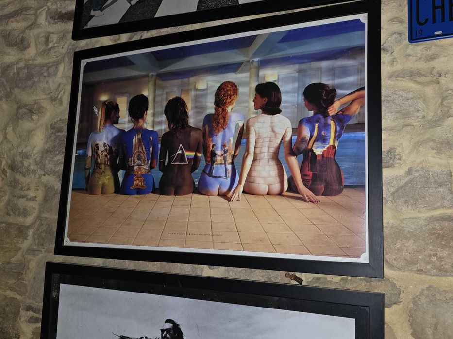 Quadro da capa de disco dos Pink Floyd