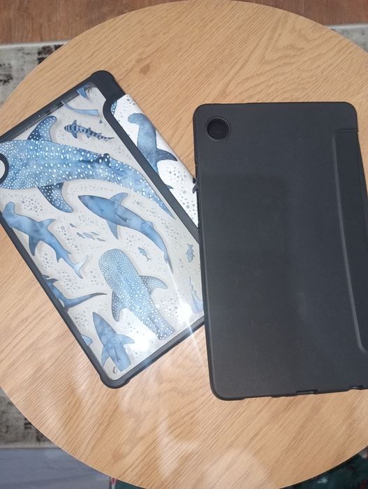 Tablet Samsung A9+ capas+ carregador Samsung