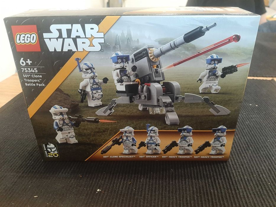 LEGO Star Wars 75345 – 501st Clone Troopers Battle Pack (Novo, Selado)