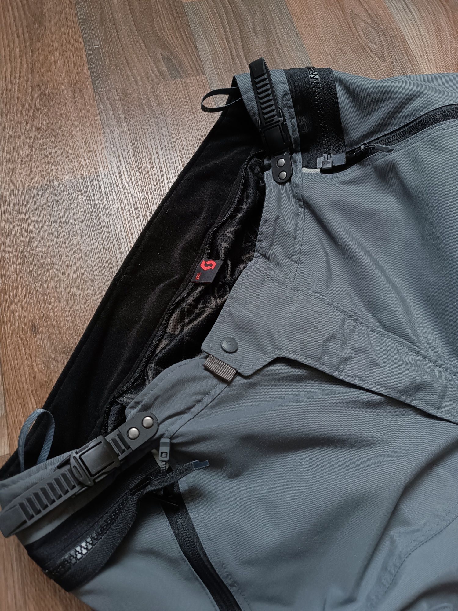 Мотоштани Scott Dualraid Dryo Grey