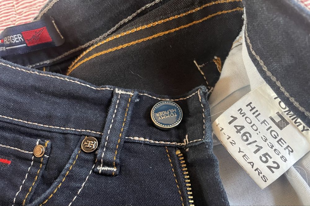 Jeansy Tommy Hilfiger 11-12 lat nowe
