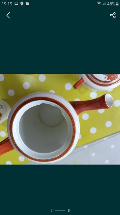 Conjunto chá Vista alegre