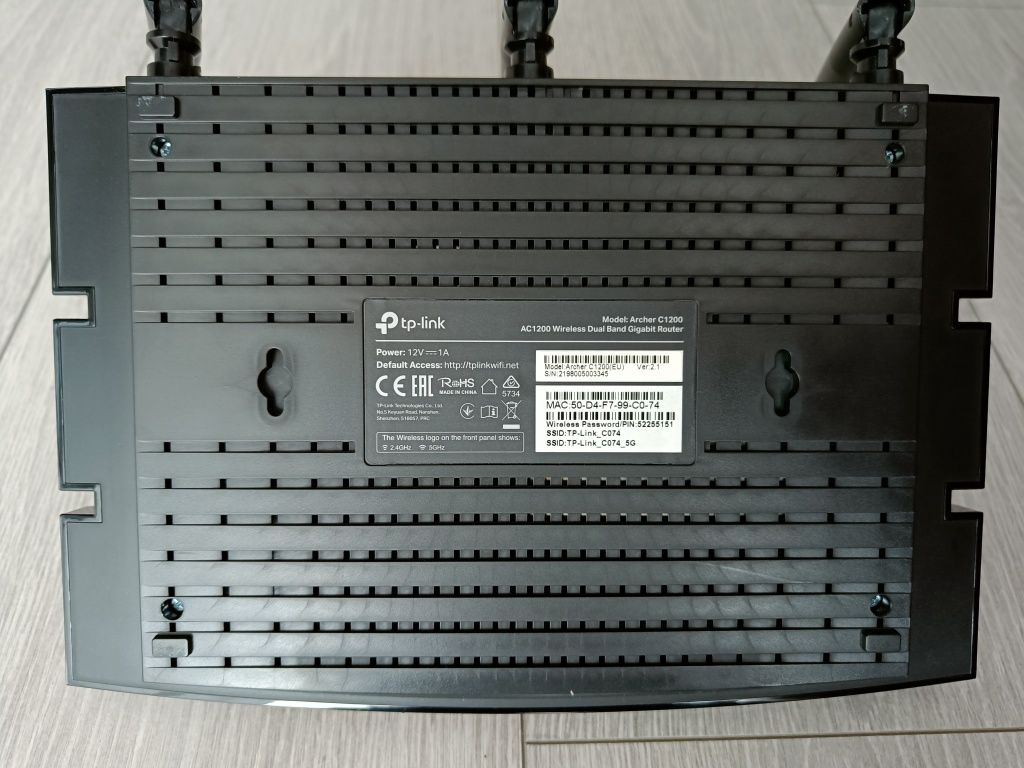 Router TP-Link Archer C1200 2,4/5 GHz