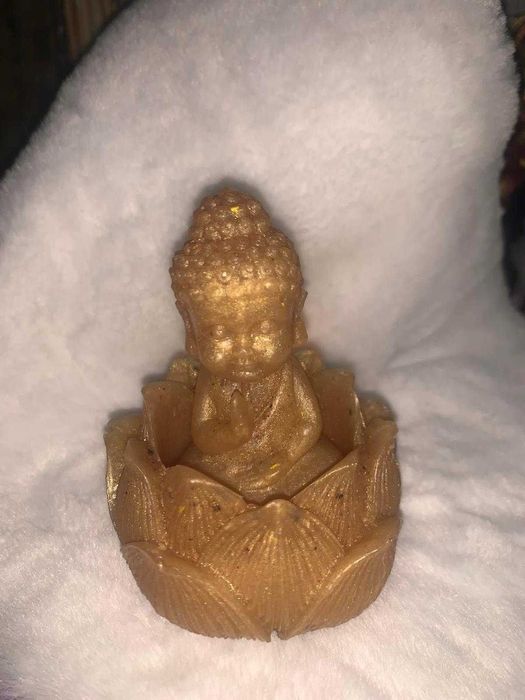 Buda, com flor de Lótus sabonetes