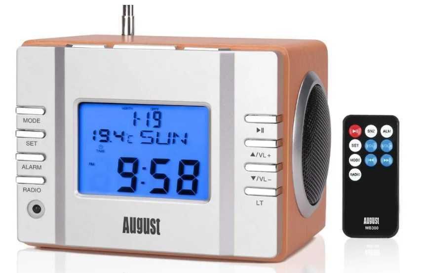 Новий радіо годинник з mp3, FM, SD-карта, USB та AUX