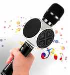 Mikrofon bezprzewodowy karaoke bluetooth USB MICRO SD różne głosy