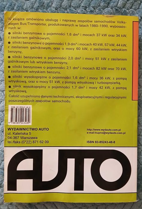 Książkal ,,VW Bus/Transporter"