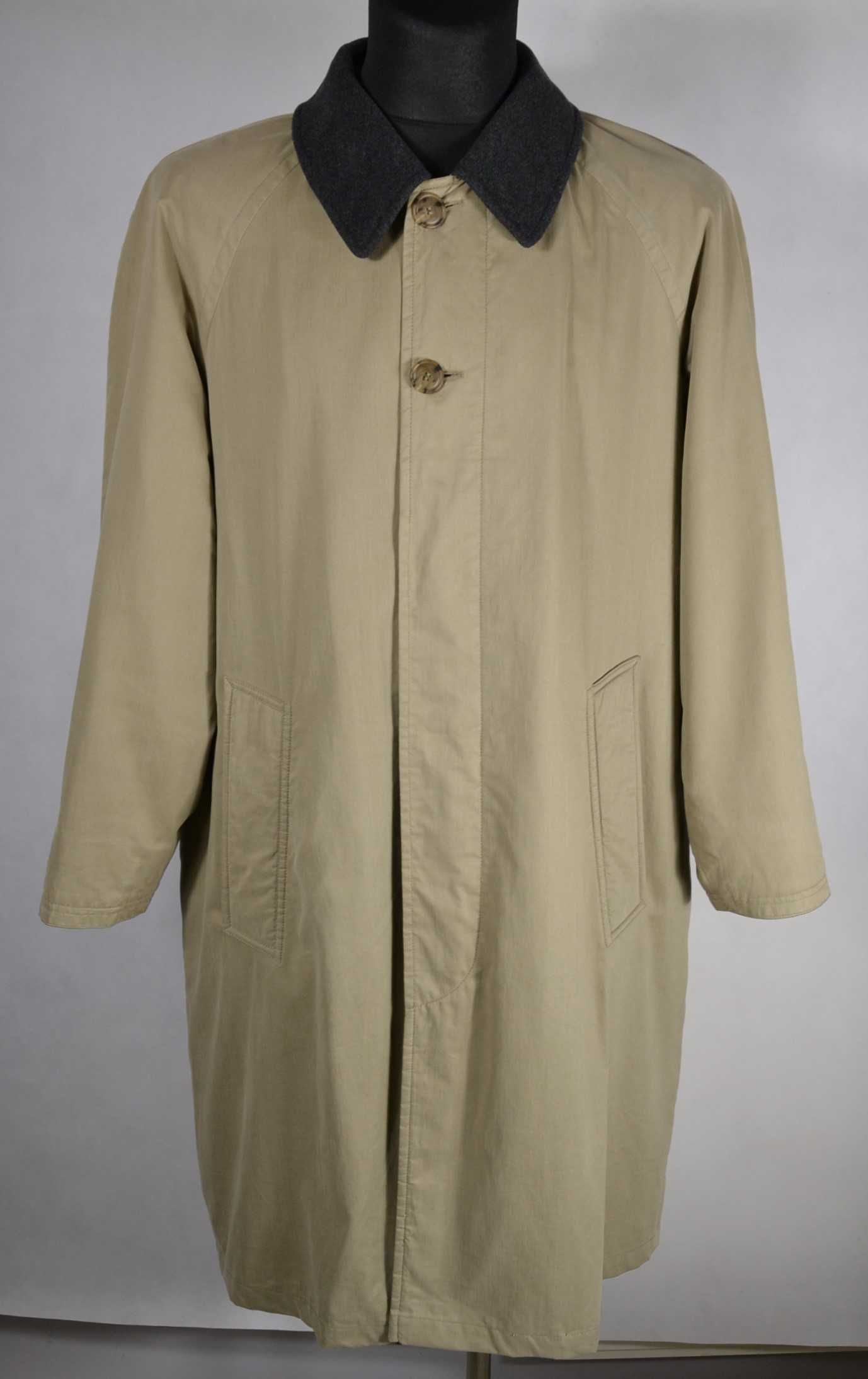 HUGO BOSS Midget Trench Płaszcz Męski 46 Oryginalny Super Stan Bawełna