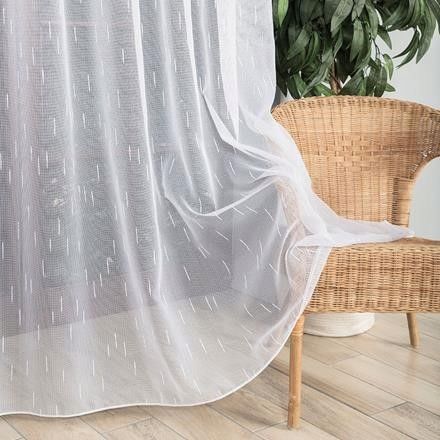 Firana siateczka deszczyk 230x450 taśma