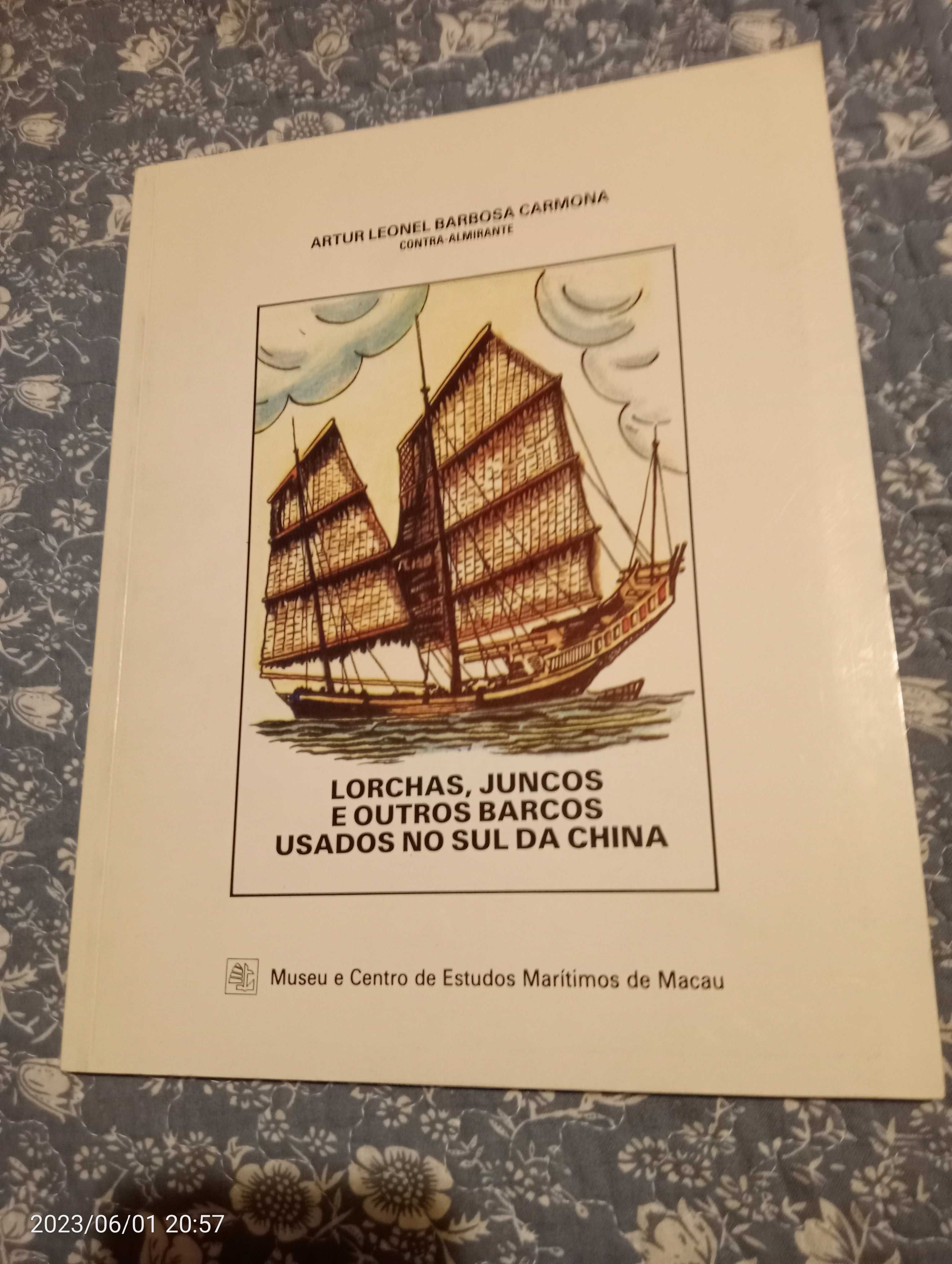 Lorchas, Juncos e outros barcos usados no sul da China.