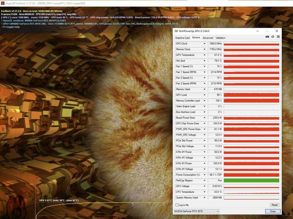 ігрова відеокарта RTX3070 Gigabyte EAGLE OC в ідеалі. пломба. TRADE-IN