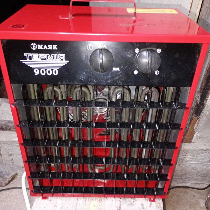 Тепловентилятор Термія АО ЭВО 9,0/0,8 (3х400В) УХЛ 3.1 Р (Е)