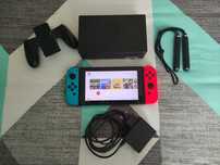 Nintendo Switch usada com Super Mario Maker 2