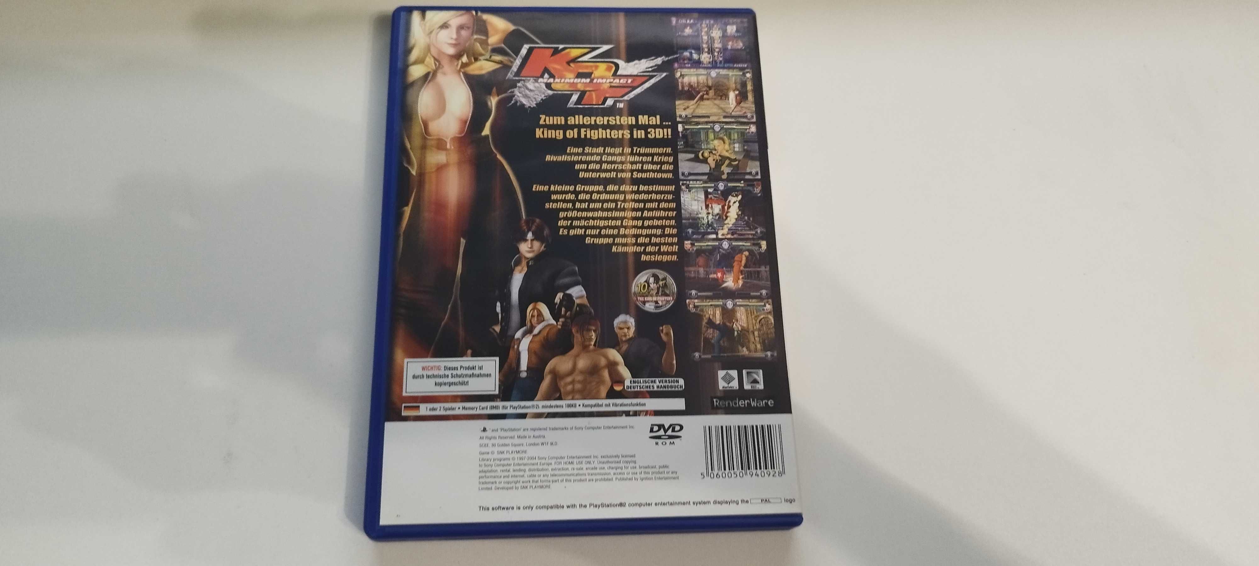 King of Fighters Maximum Impact Ps2 PlayStation 2
