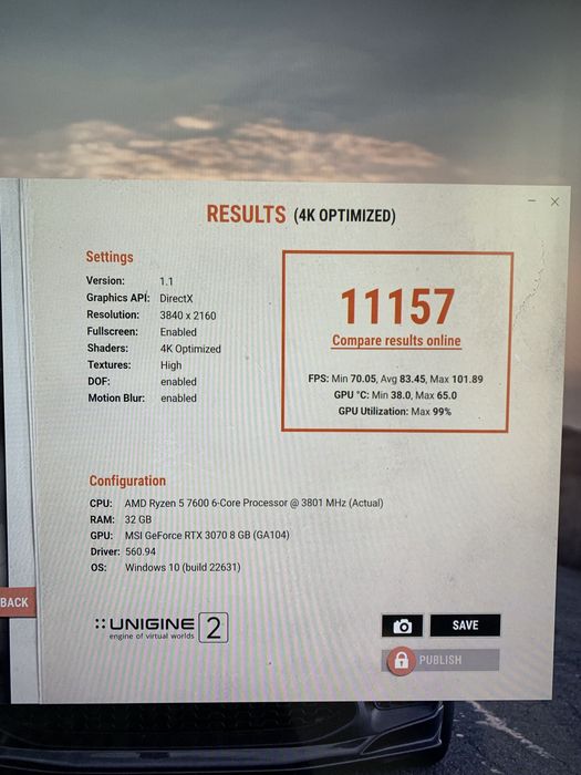 Видеокарта Msi Rtx 3070 Gaming trio