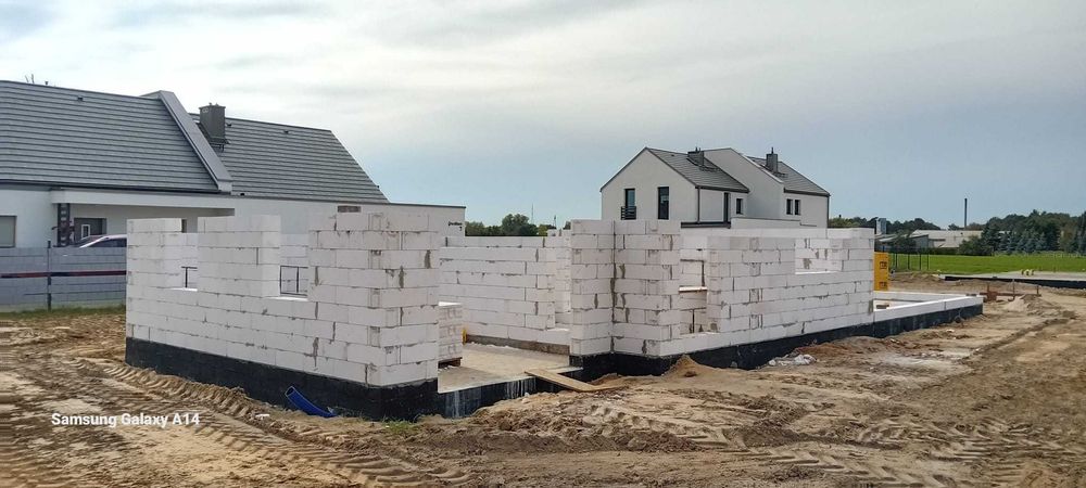 Dom BLIŻNIAK Lunaro A z garażem i ogrodem-Bukówko  Krotoszyn