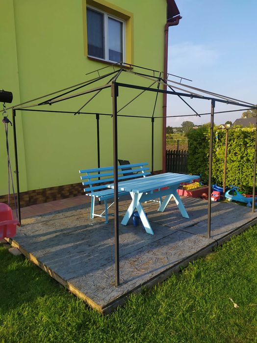 Stelaż do namiotu ogrodowego