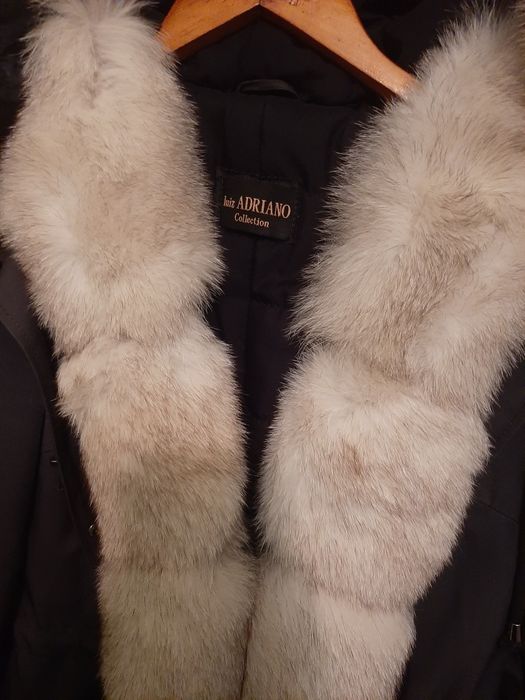 Парка с мехом песца