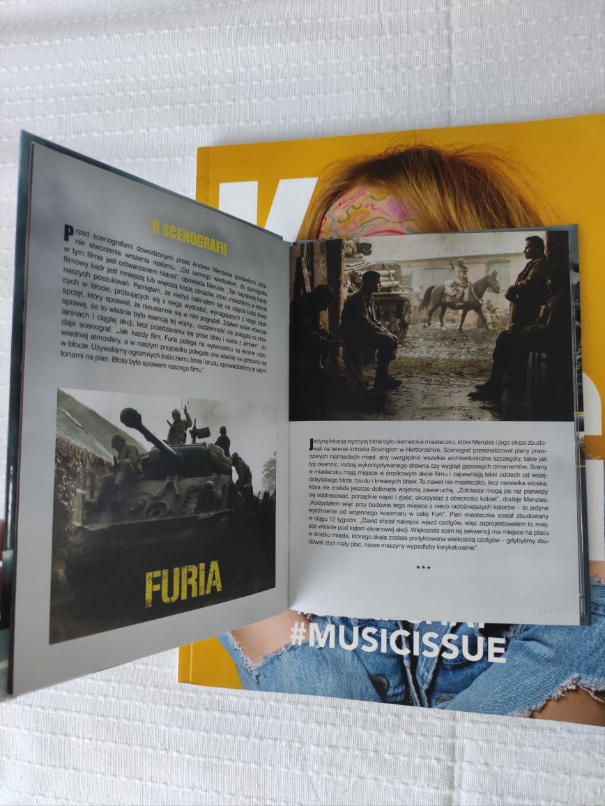 Film sensacyjny, wojenny Furia (booklet) DVD Brad Pitt
