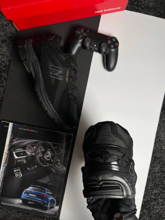 Чоловічі кросівки нью беланс на хутрі New Balance 1906R Fur All Black