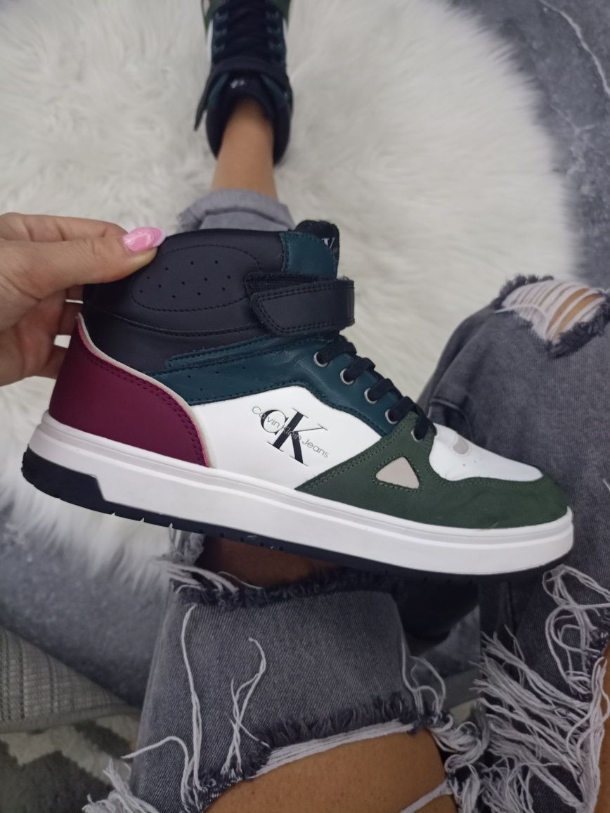 Sneakersy buty za kostkę Calvin Klein rozmiar 38 męskie damskie