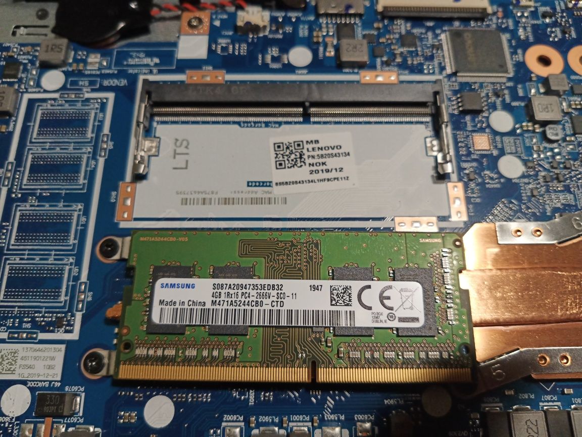 Оперативна память  для ноутбука Samsung ddr4 4gb 2666Мгц ОЗУ