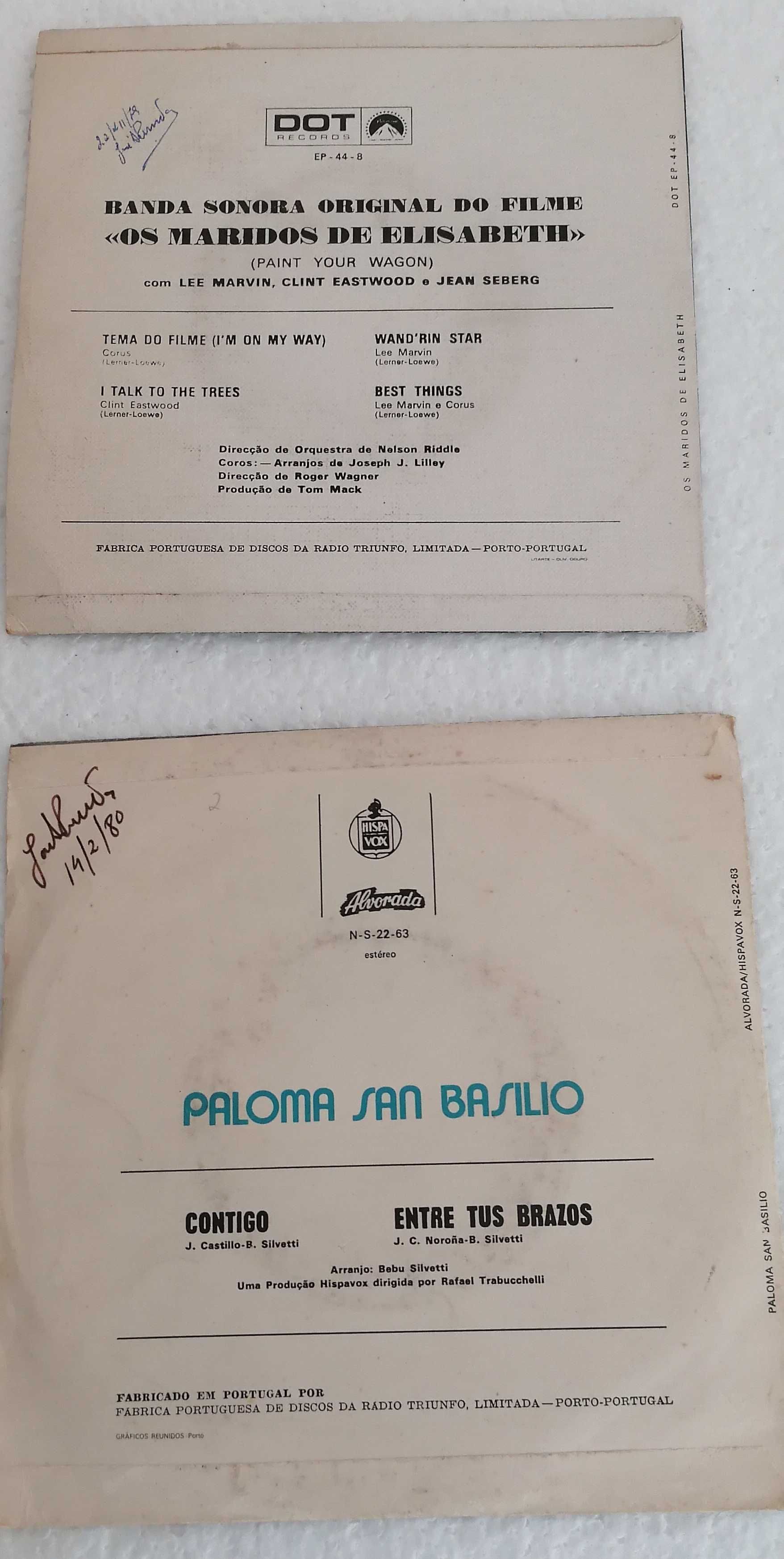 Vinis singles, lote nº 18 de 6 discos, por 7€