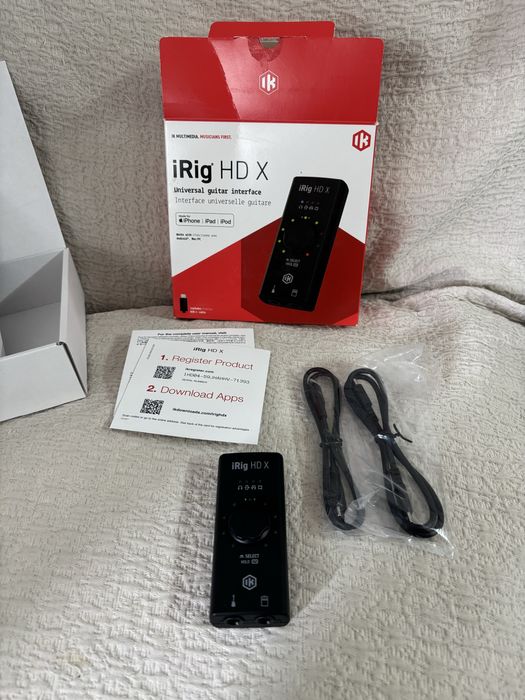 IK Multimedia iRig HD X - Interface de áudio de guitarra