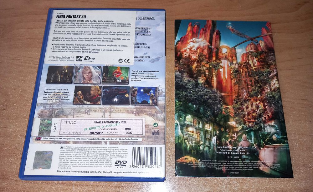 Final fantasy XII - sony playstation 2 ps2