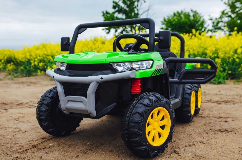 Farmer truck dwuosobowy traktor na akumulator dla dziecka 12V 180W