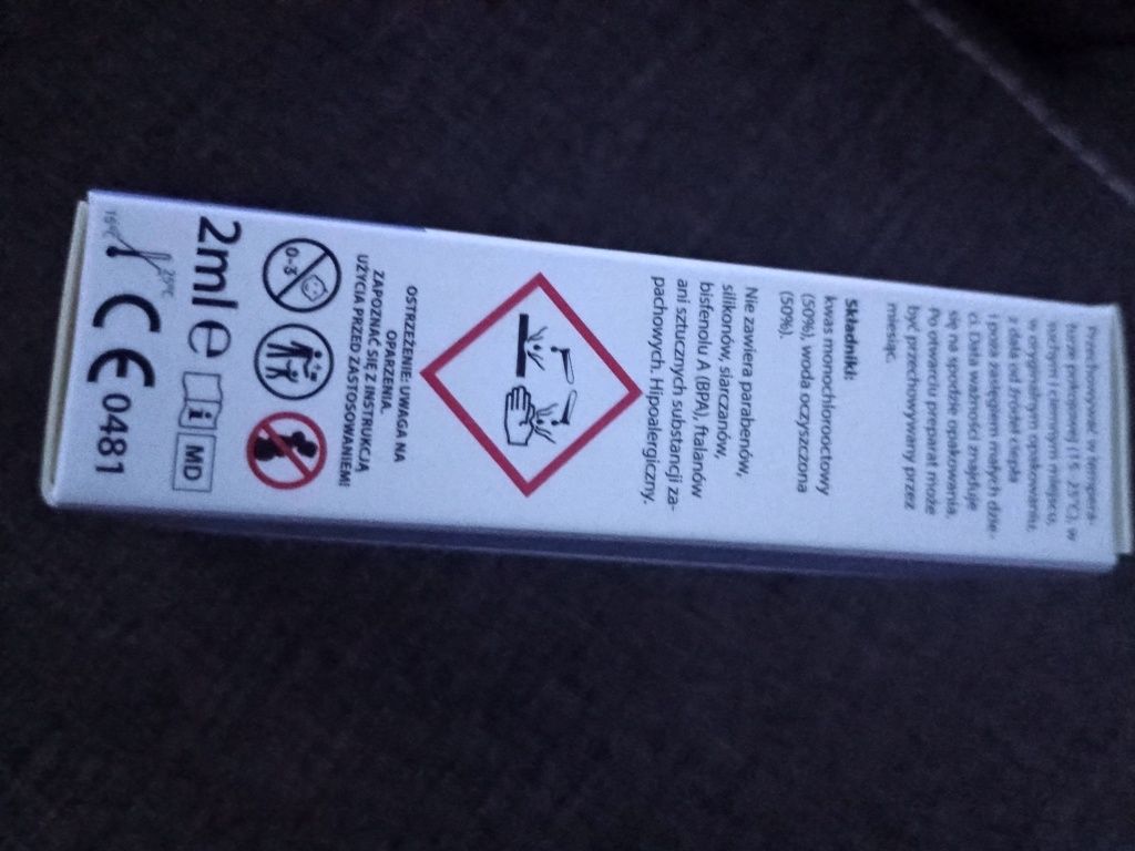 Acetocaustin Vericaust płyn na brodawki