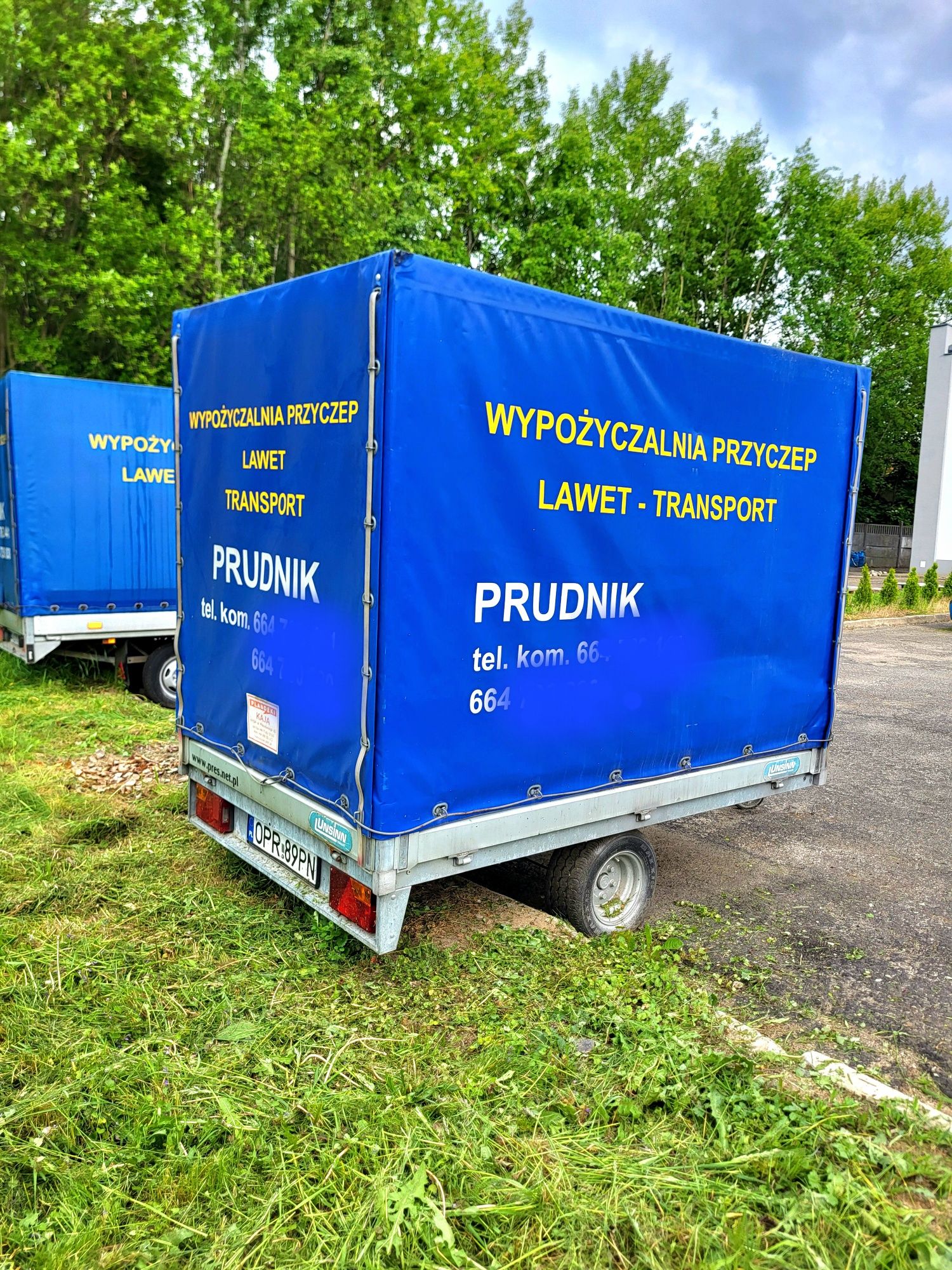Przyczepka samochodowa SAM lekka Aluminiowa Dmc 1300kg