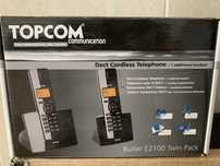 Telefone sem fios Dect ToPCom Butler E-2100 Duo