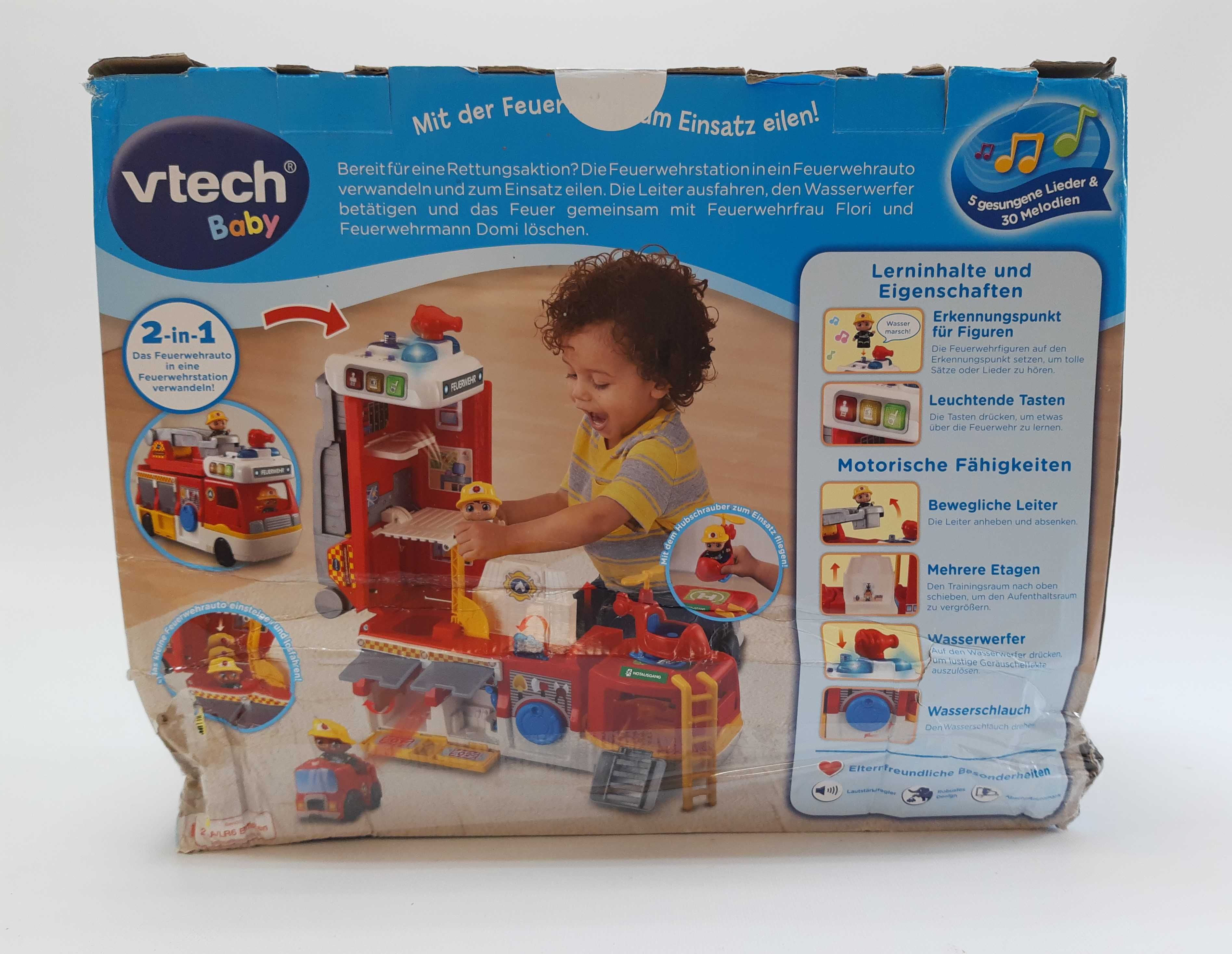 Vtech 2-w-1 Remiza strażacka [M]