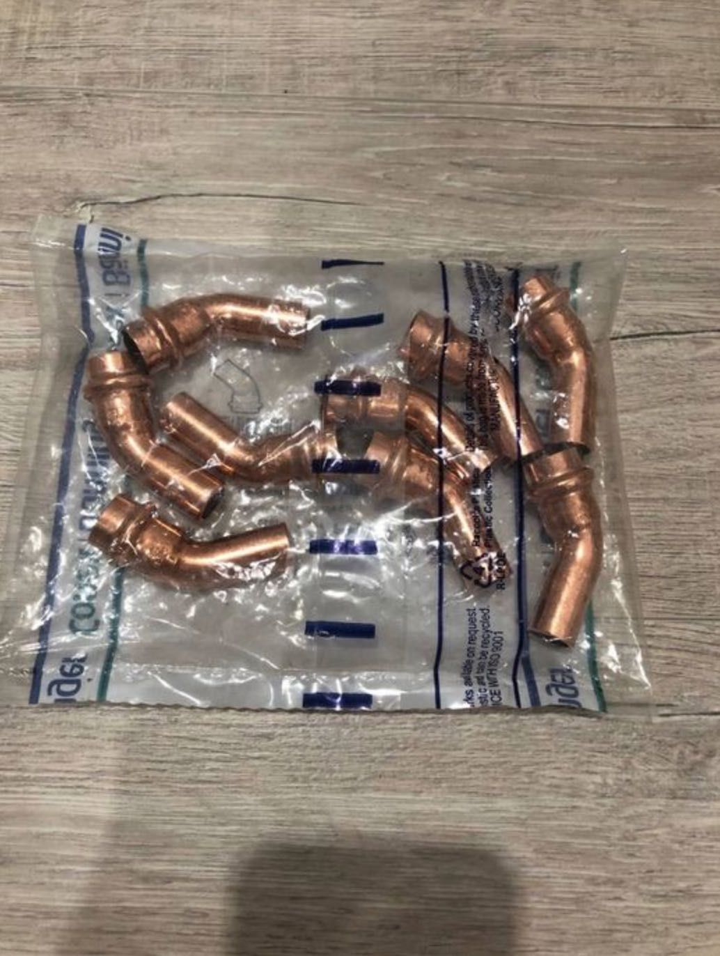 Kolano jednokielichowe 45° 15 mm Conex | Bänninger (63 sztuk)