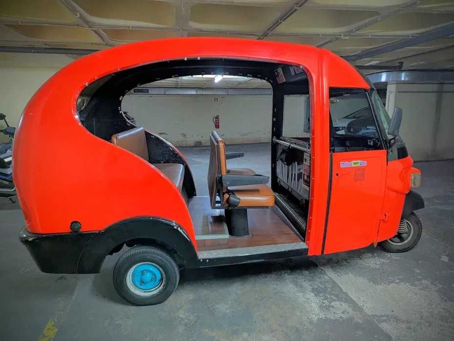 Tuk Tuk Piaggio 7 lugares (2 tuk tuks)