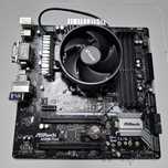 Płyta główna ASROCK A320M Pro4 AM4 mATX + AMD Ryzen 5 1400