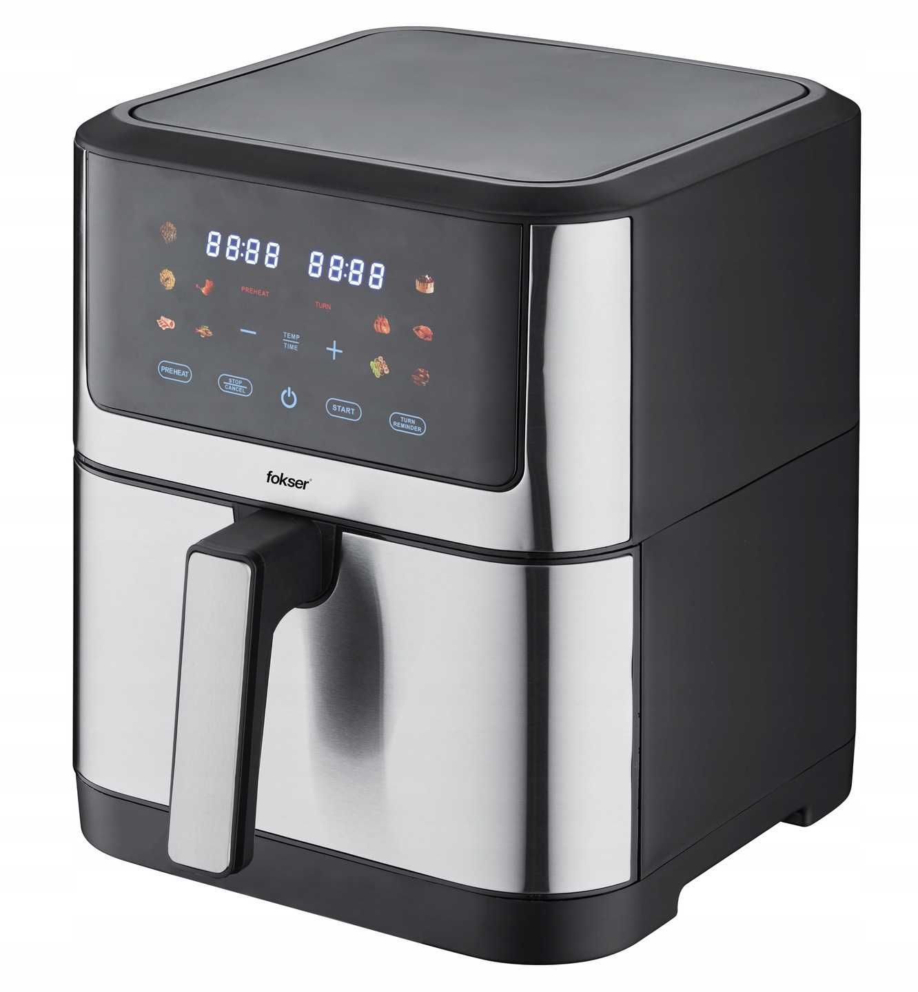 Beztłuszczowa Frytkownica VOKSAR K11 AirFryer XXL 8L 1800W +PRZEPISY