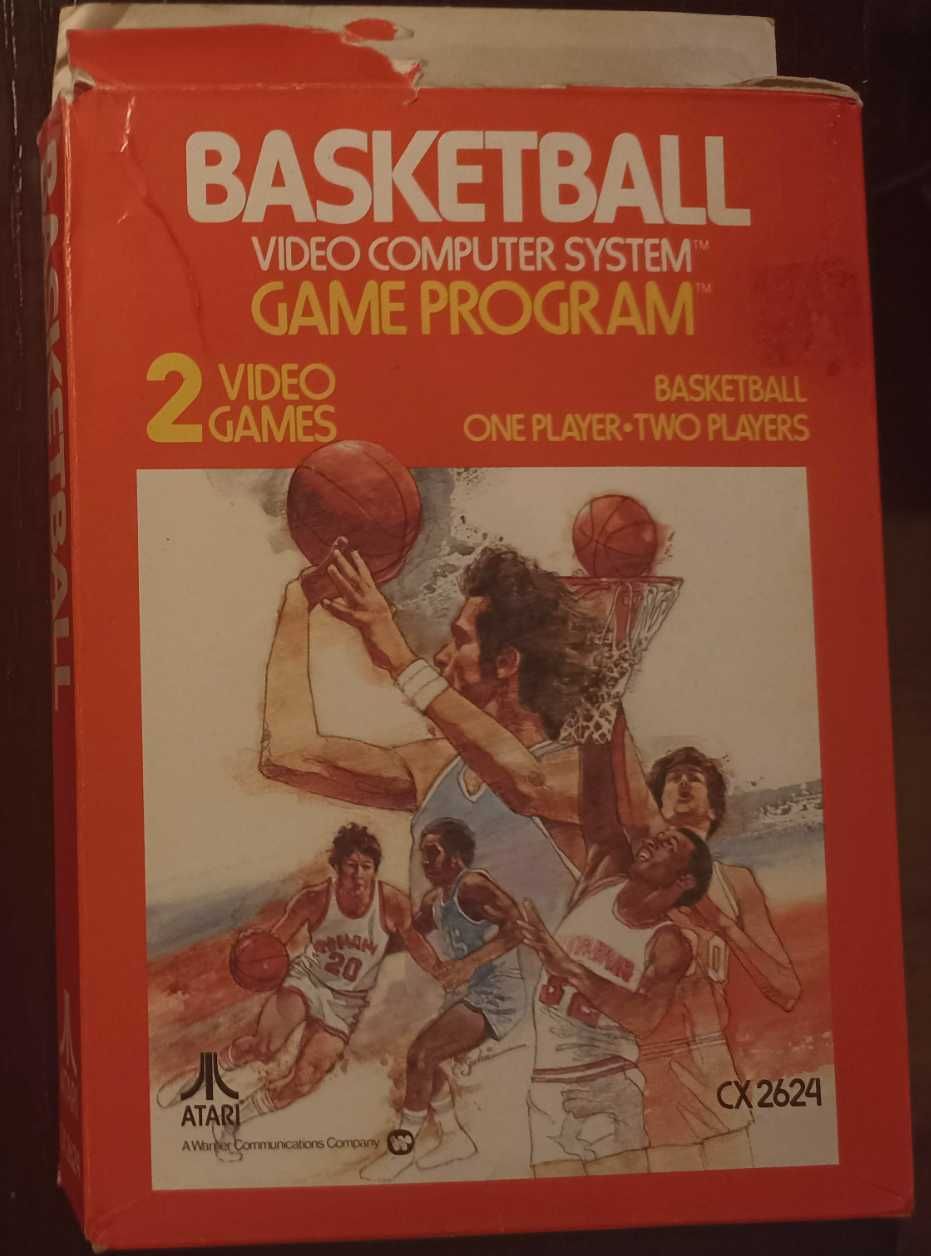 Atari 2600 Basketball CIB NTSC USA