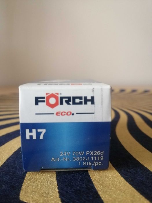FORCH żarówka H7 24V70W