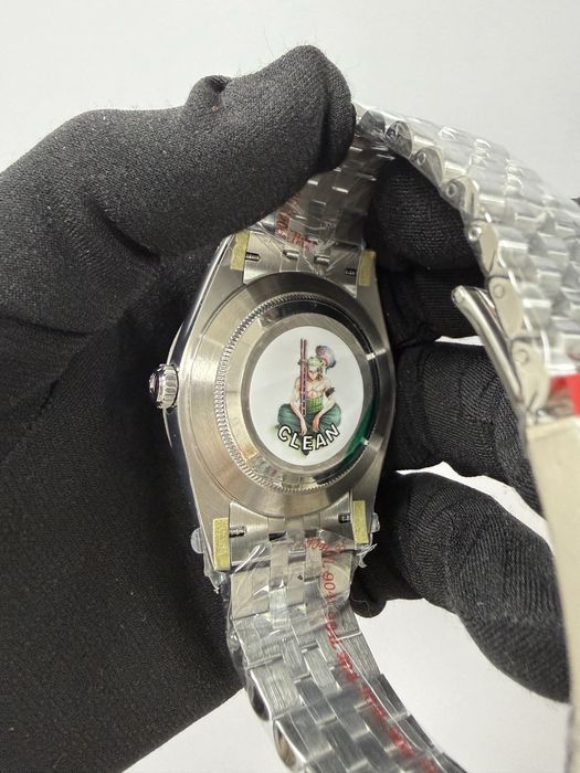 Rolez Datejust 41mm jubilee Blue white gold, Fluted Bezel, 3235