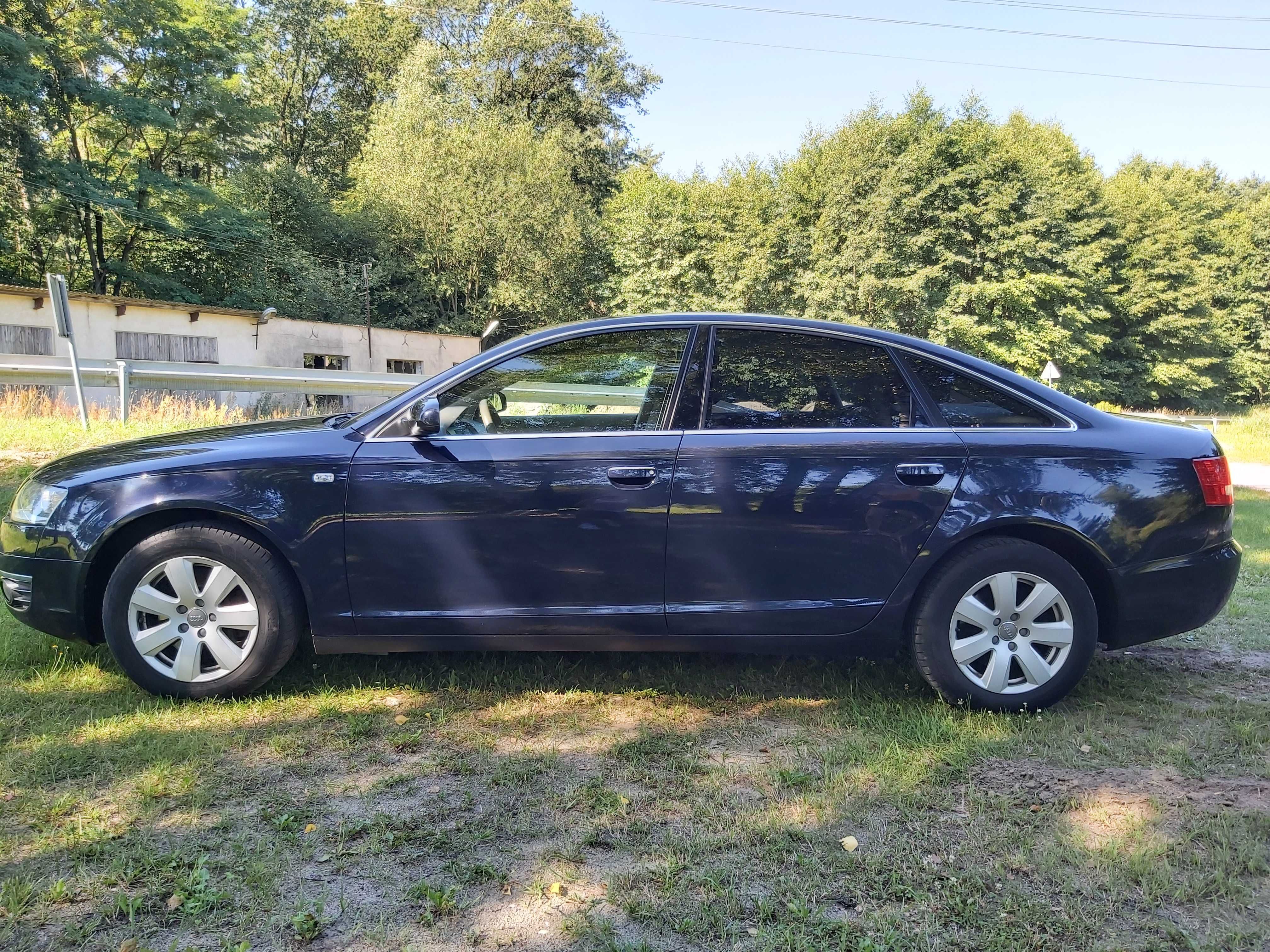 Audi A6 C6 Quattro 3.0 TDI jasne wnętrze